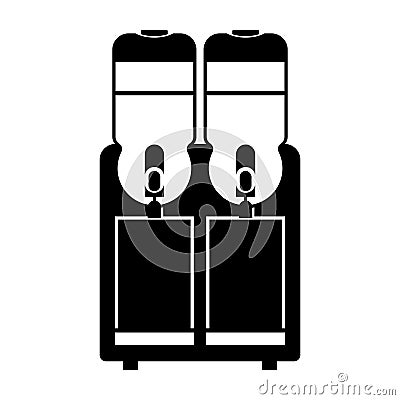 Slush Machine Vector Illustration