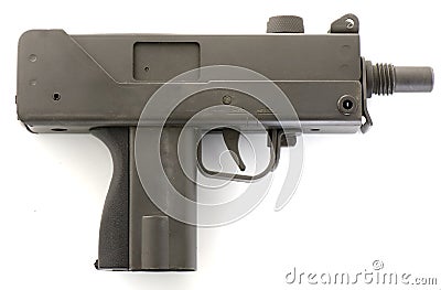 Small Automatic Weapon Stock Photo