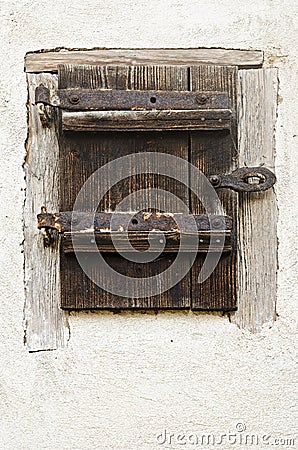 Small barn door Stock Photo