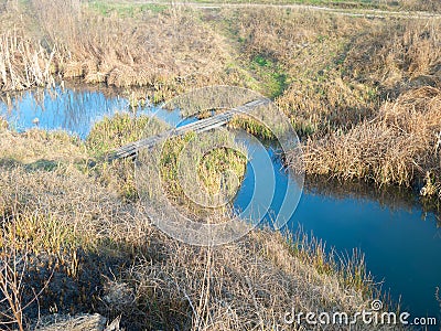 A small brook Stock Photo