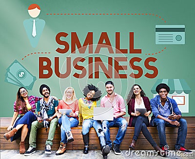 Small Business Niche Market Products Ownership Entrepreneur Concept Stock Photo