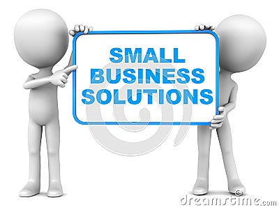 Small business solutions Stock Photo