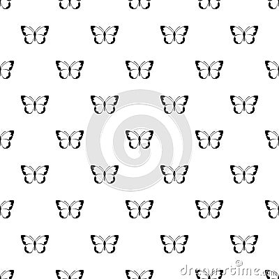 Small butterfly pattern seamless vector Vector Illustration