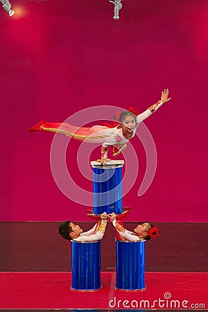 Small child actors Editorial Stock Photo