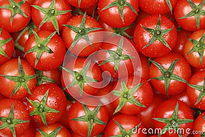 Small cocktail tomatoes Stock Photo