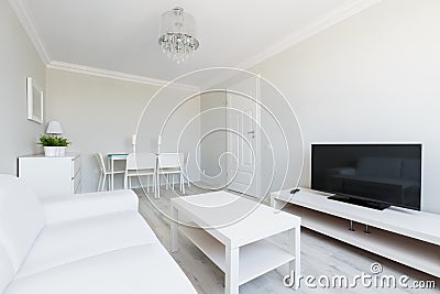 Small contemporary apartment Stock Photo