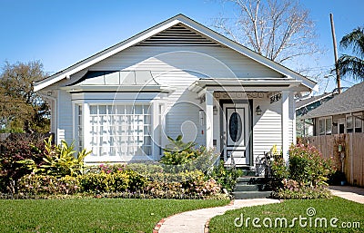 Small Cottage Home Stock Photo