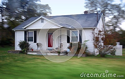 Small country home. Stock Photo