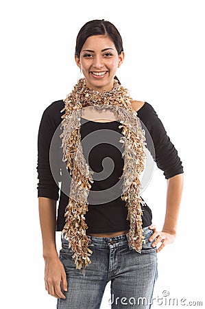 Small Couture Scarf Stock Photo