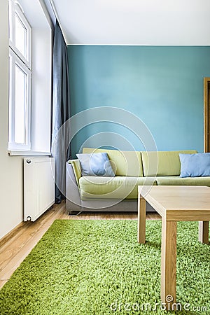 Small cozy room Stock Photo