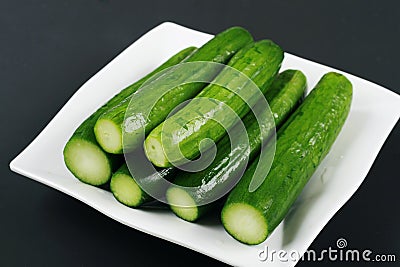 Small cucumber Stock Photo