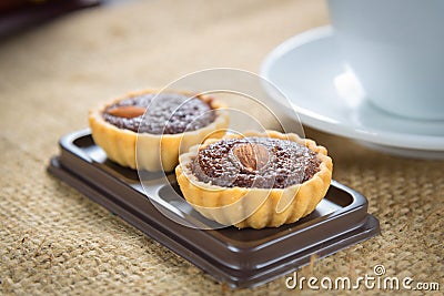 Small dessert pastries Stock Photo