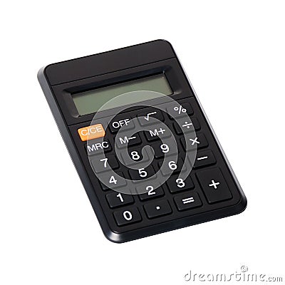 Small digital calculator Stock Photo