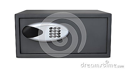 Small digital safe Stock Photo