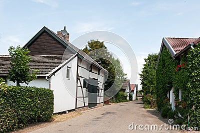 Small Dutch village Stock Photo