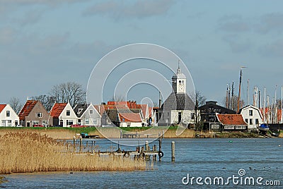 A small dutch village Stock Photo