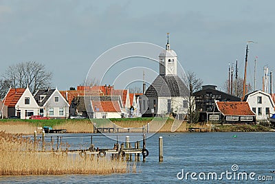 A small dutch village Stock Photo