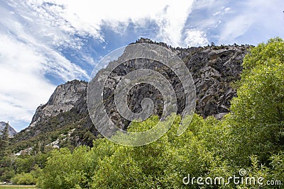 Small Feelings - Kings Canyon Park, California Stock Photo