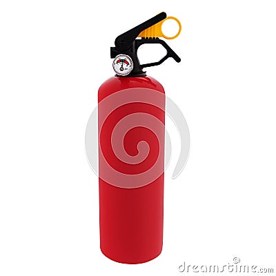 Small fire extinguisher Stock Photo