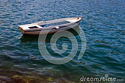 Small fishing boat Stock Photo