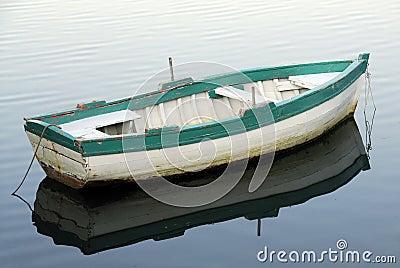 Small fishing boat Stock Photo