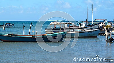 Small Fishing Boat In Cuba Editorial Stock Photo