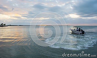 Small Fishing Boat Editorial Stock Photo