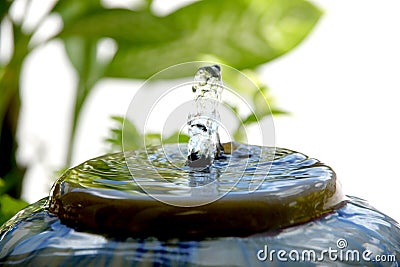 A small fountain. Stock Photo