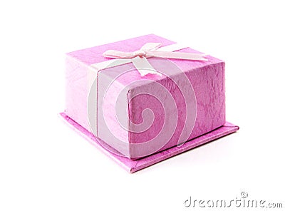 Small gift box Stock Photo