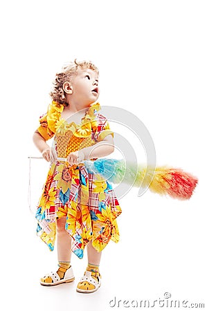 Small girl Stock Photo