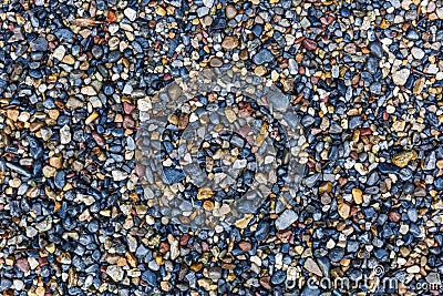 Small gravel texture Stock Photo