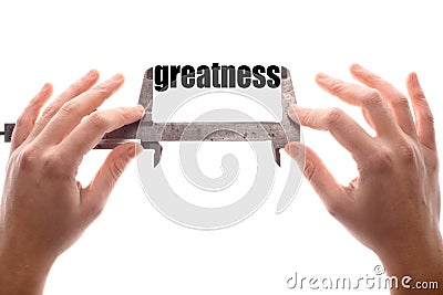 Small greatness Stock Photo