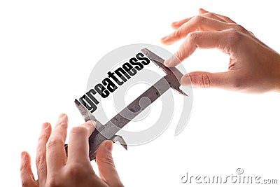 Small greatness Stock Photo