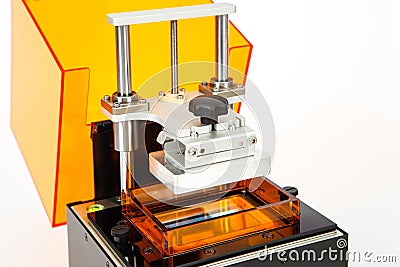 Small home 3D printer Stock Photo