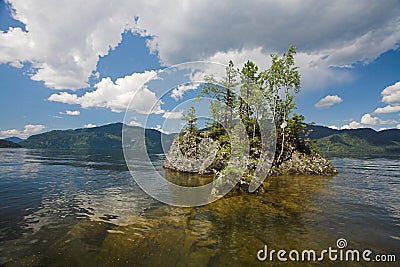 Small island Stock Photo