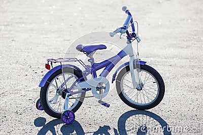 Small kids bike Stock Photo