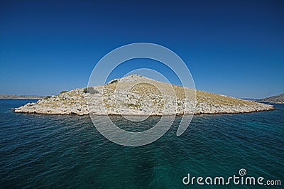 Small Kornati island Stock Photo