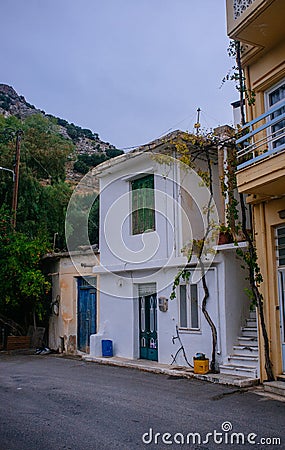 Cretan Alleys - Kritsa village 6 Stock Photo