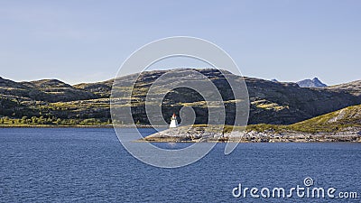 Small lighthouse Stock Photo