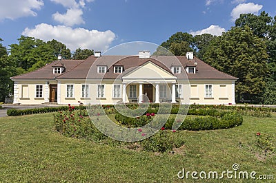 Small manor house Stock Photo