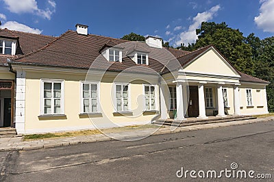 Small manor house Stock Photo