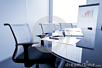 Small meeting room Stock Photo