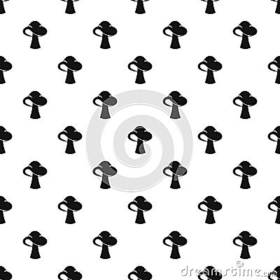 Small mushroom pattern vector Vector Illustration