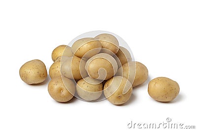 Small new potatoes Stock Photo