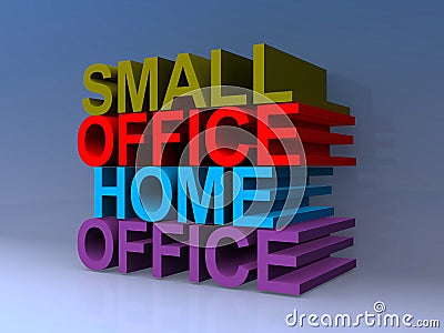 Small office home office Stock Photo