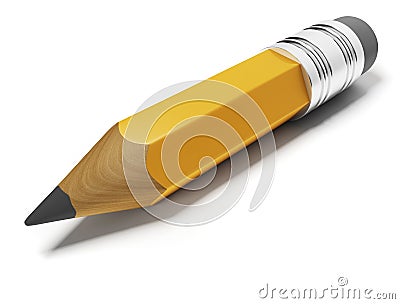 Small Pencil Stock Photo