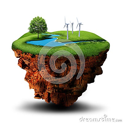 Small planet Stock Photo