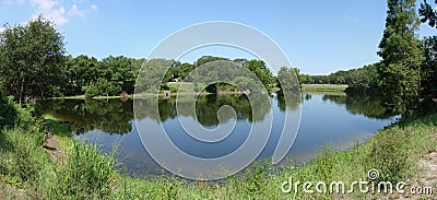 Small pond Stock Photo