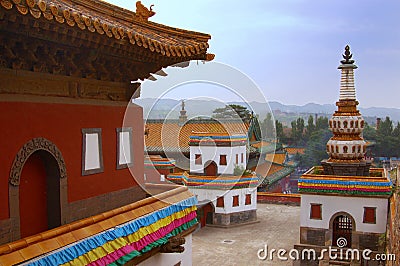 Small Potala Palace in Chengde Stock Photo