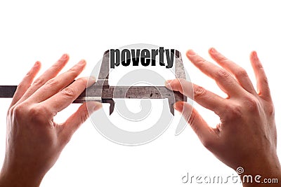 Small poverty concept Stock Photo